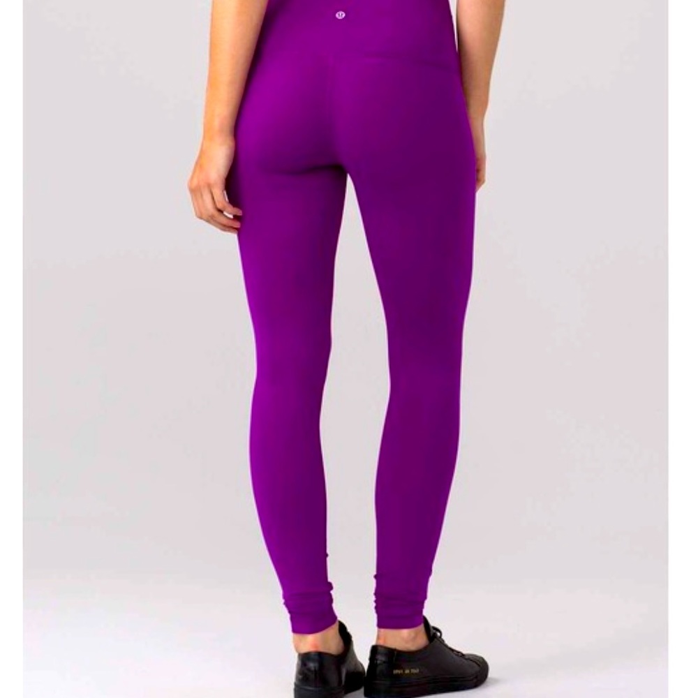 lululemon Wunder Under - Brushed Violet - Size 6